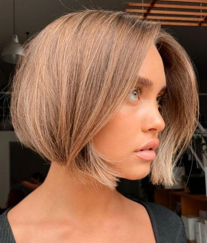 Short Bob haircuts with different types of bangs #hairstyle #style #short | Bob  hairstyles, Short bob hairstyles, Short hair styles